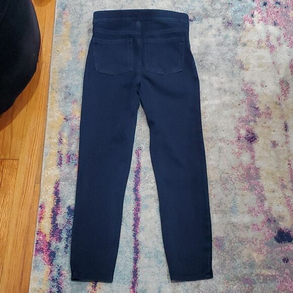 SPANX Jean-ish Ankle Leggings in Twilight Rinse Dark Wash Size S - Picture 13 of 16